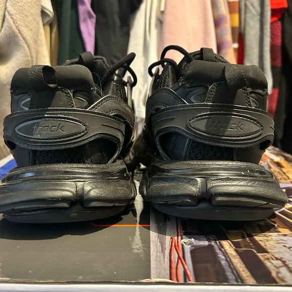 Balenciaga Black Trail Sneakers - Picture 8 of 13